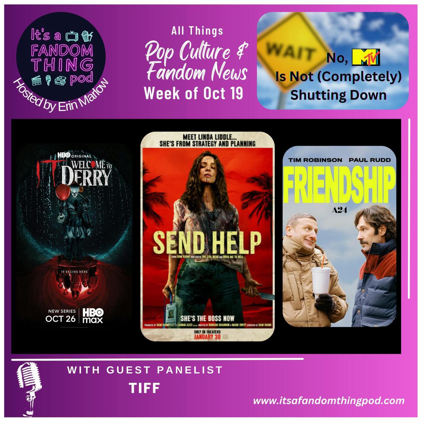 Pop Culture and Fandom News for the Week of October 19th