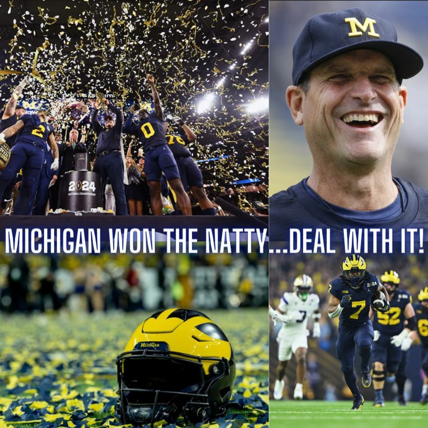 The Monty Show LIVE! Michigan Football Are National Champions...Deal With It! episode artwork