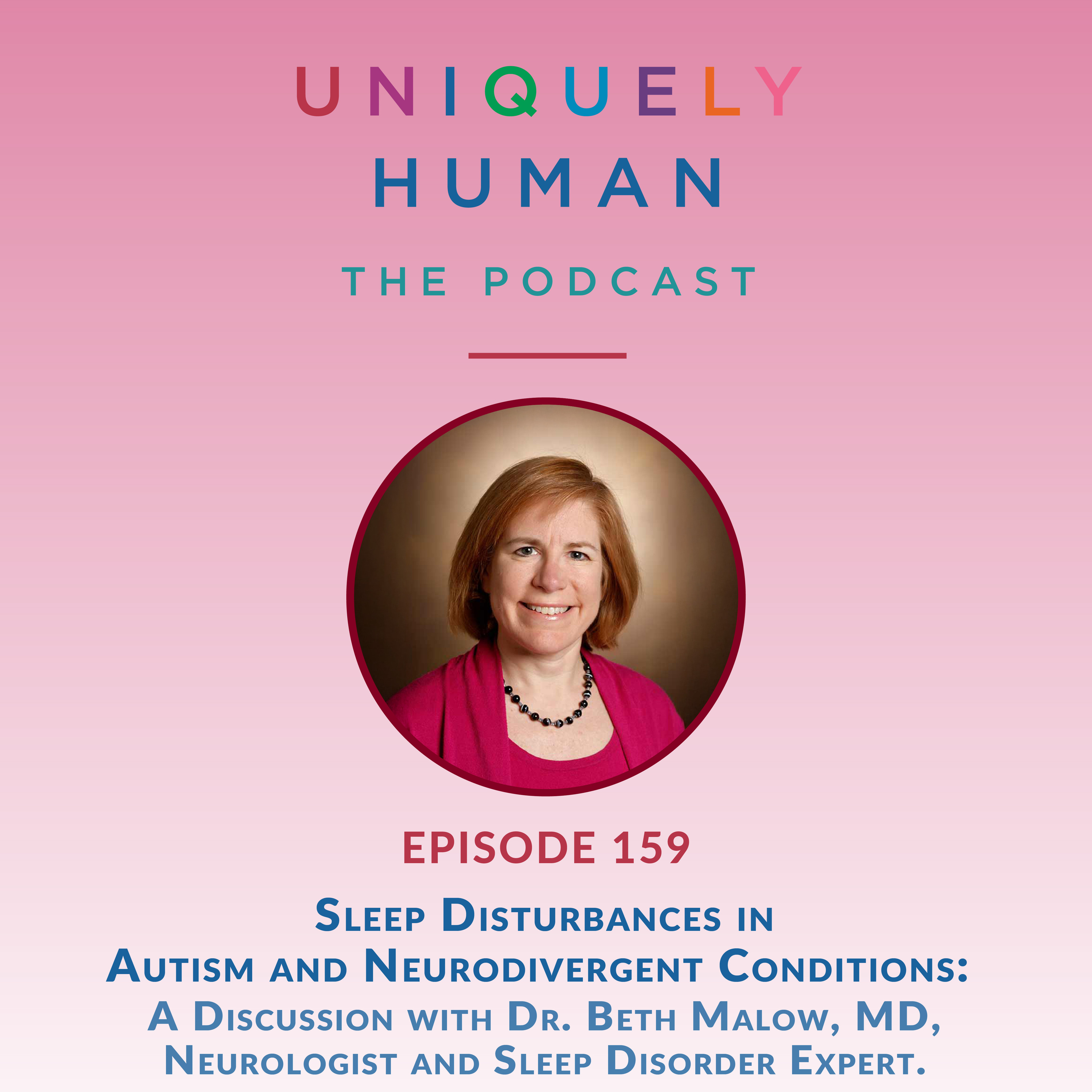Sleep Disturbances in Autism and Neurodivergent Conditions, with Dr. Beth Malow episode artwork