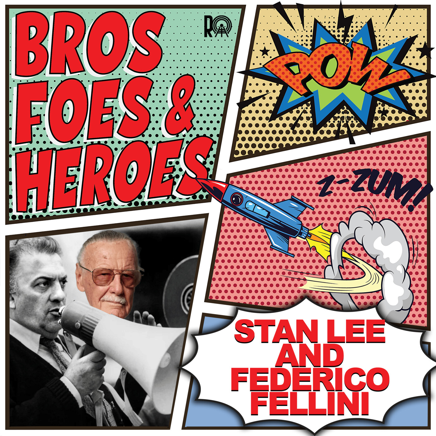 Stan Lee and Federico Fellini episode artwork