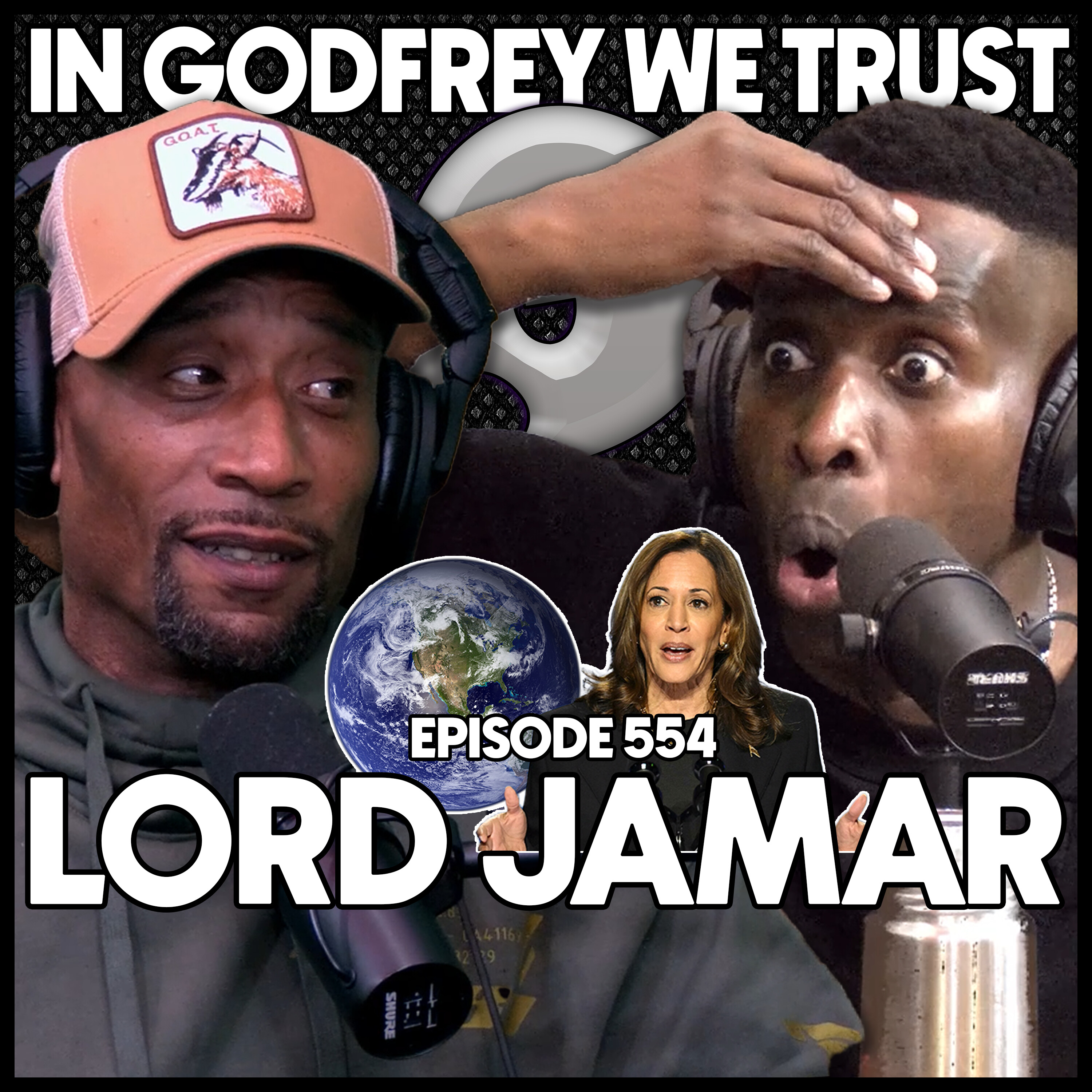 554. Lord Jamar Talks Flat Earth/ NOT Voting For Kamala Harris