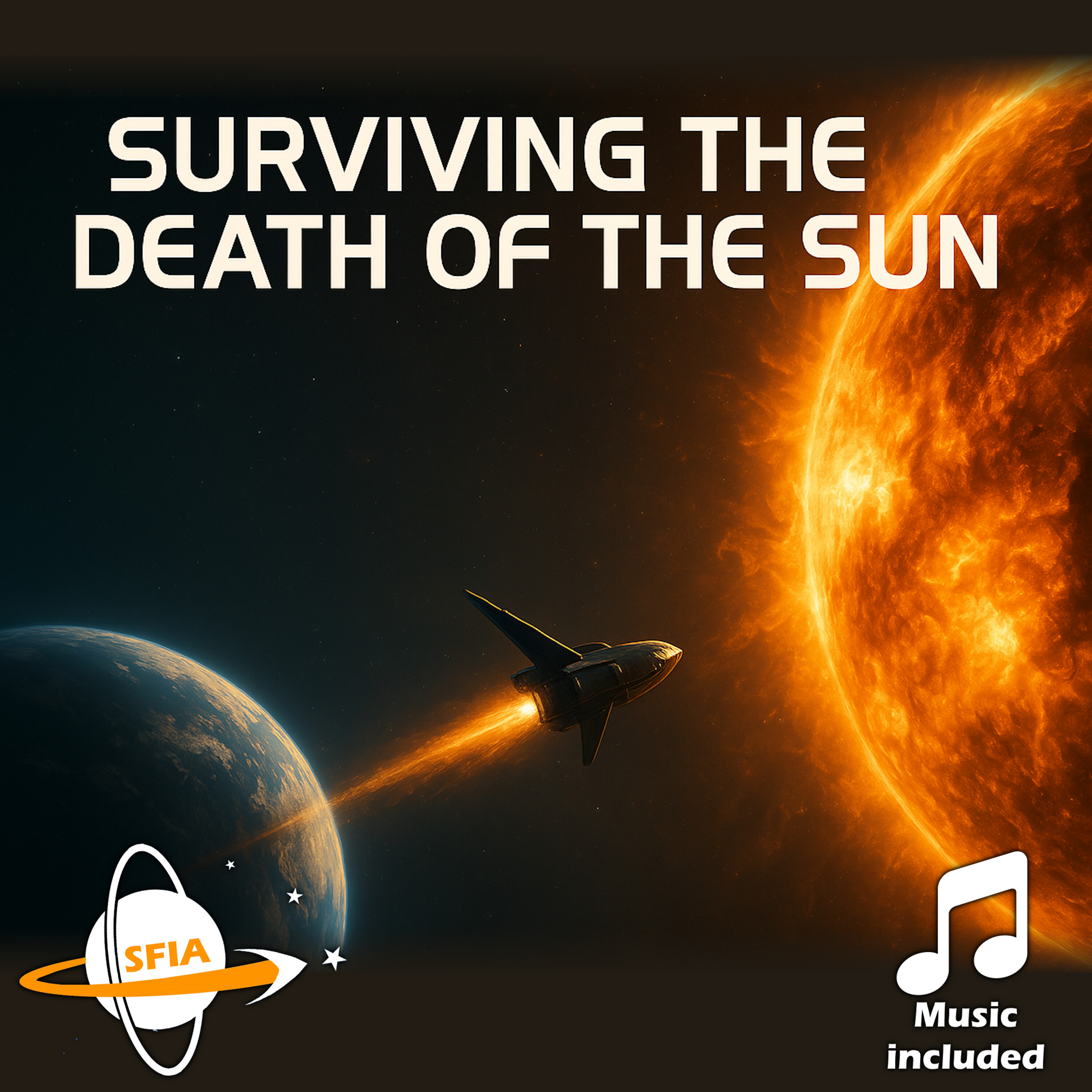 Surviving the Death of the Sun – Moving Earth or Finding a New Home