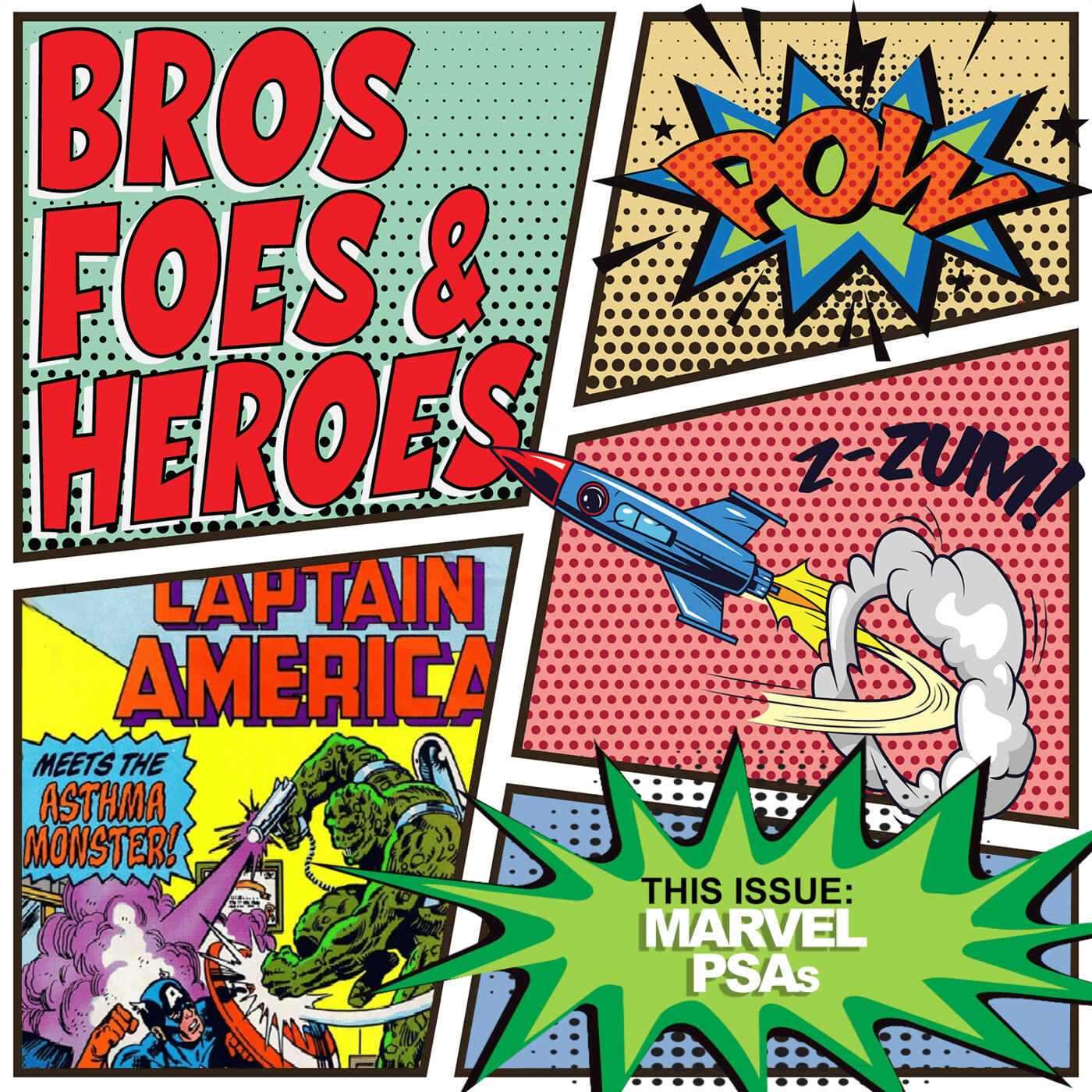 Marvel Comics PSAs episode artwork