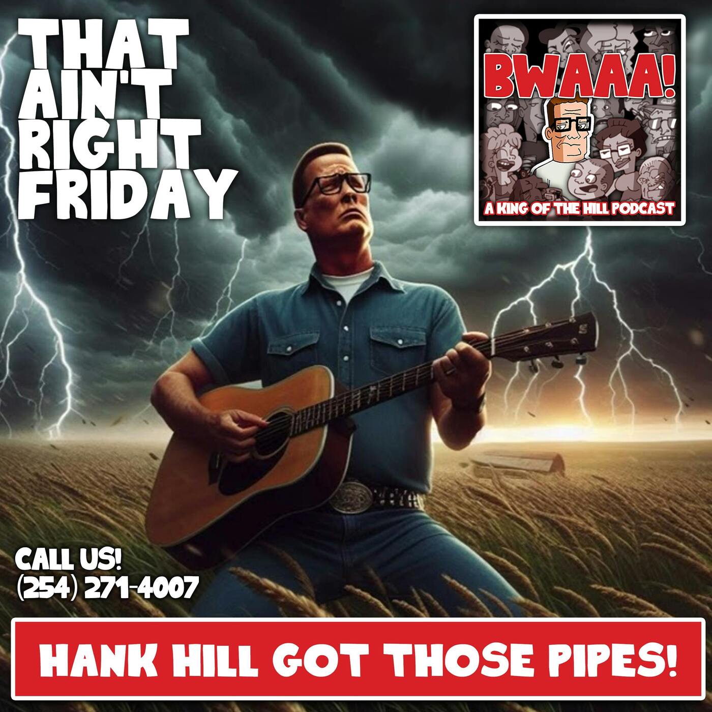 That Ain't Right Friday: Hank Hill got those pipes!