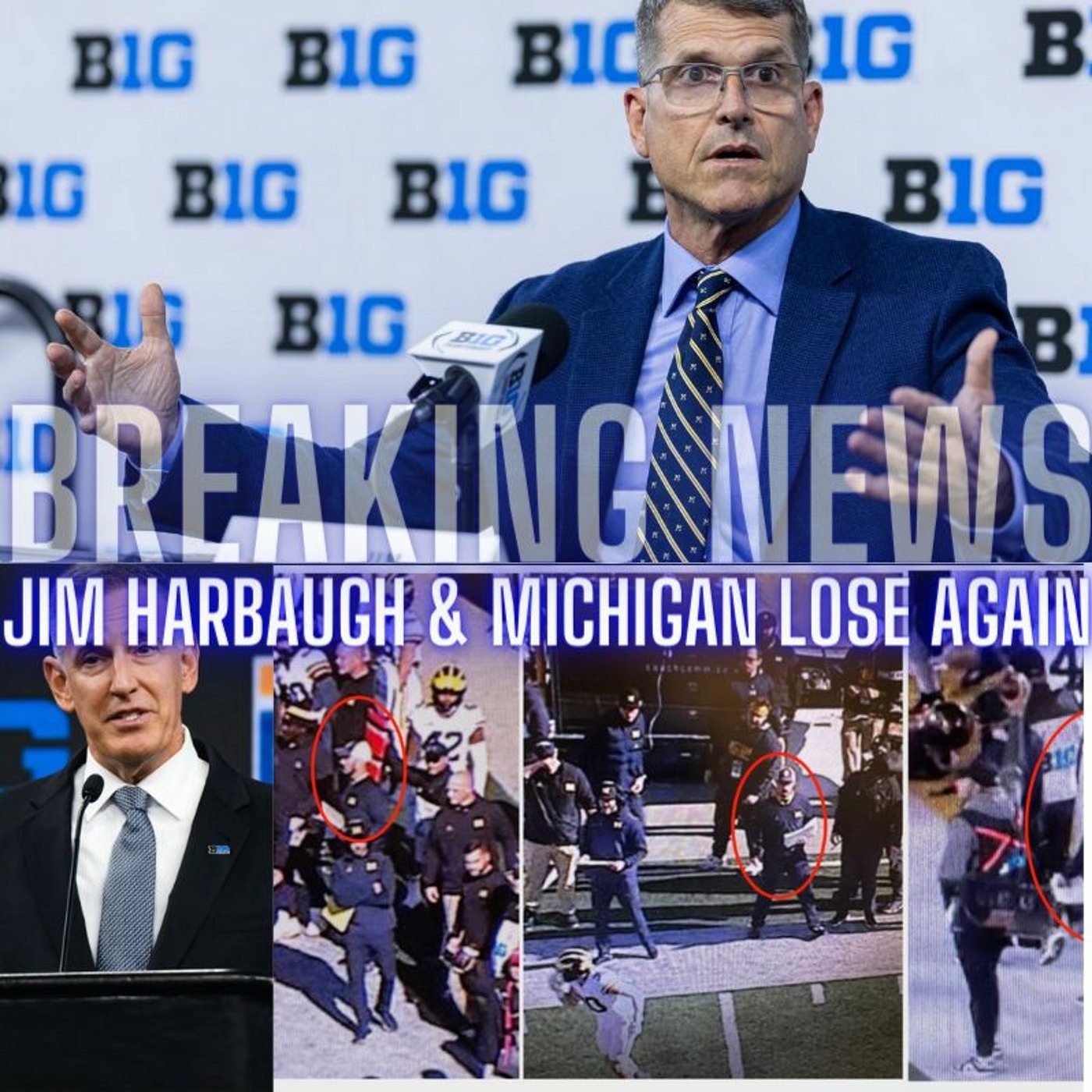 The Monty Show: BREAKING: Jim Harbaugh & Michigan Football Suspension Stands! episode artwork