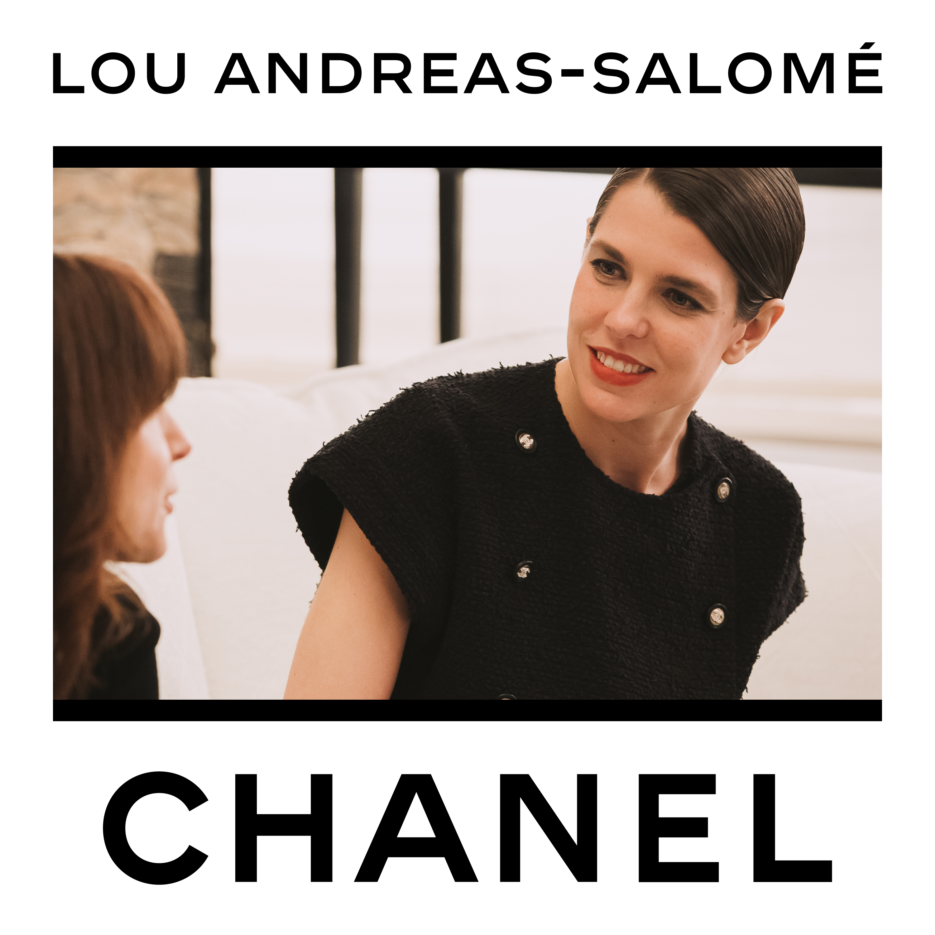 CHANEL Rendez-vous Littéraires — portrait de Lou Andreas-Salomé par Charlotte Casiraghi et Sarah Chiche