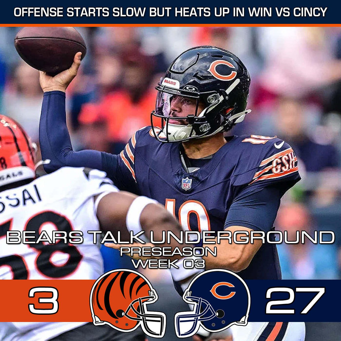 Preseason Week Three Review - Bears Dominate For Another Win episode artwork
