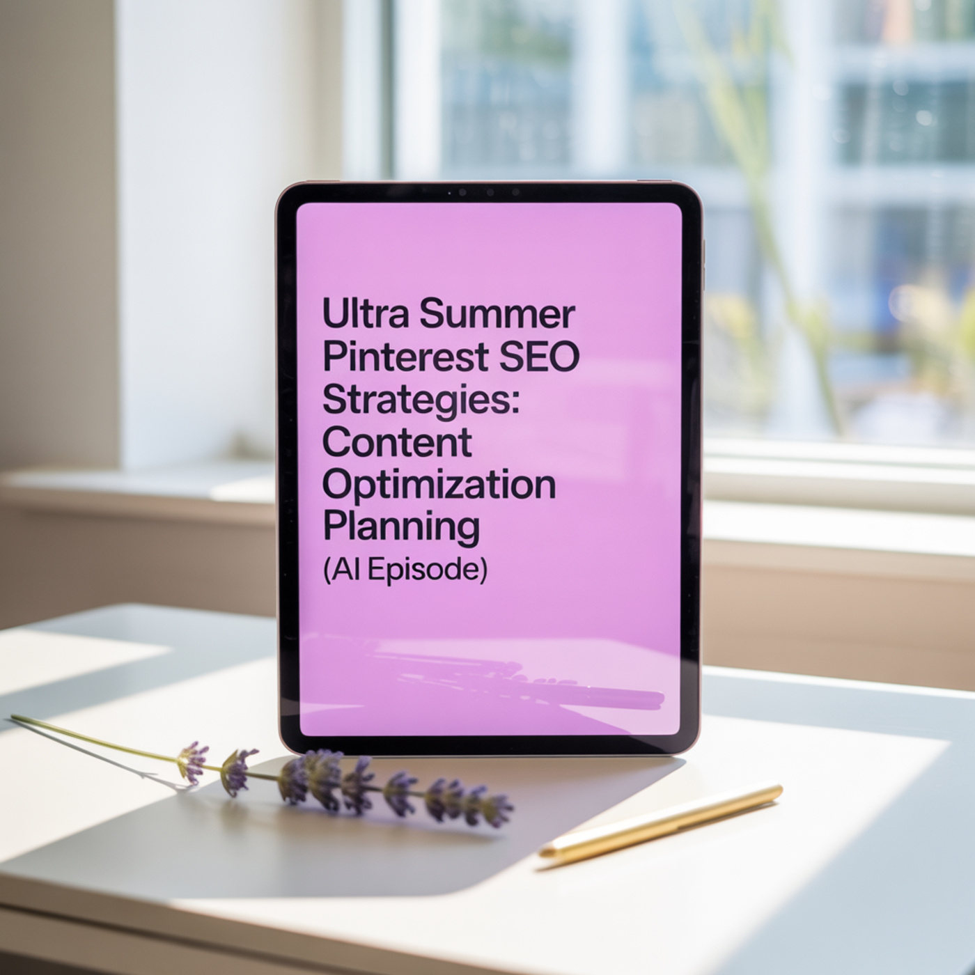 Ultra Summer 2025 Pinterest SEO Strategies: Content Optimization Planning (AI Conversation Summary)