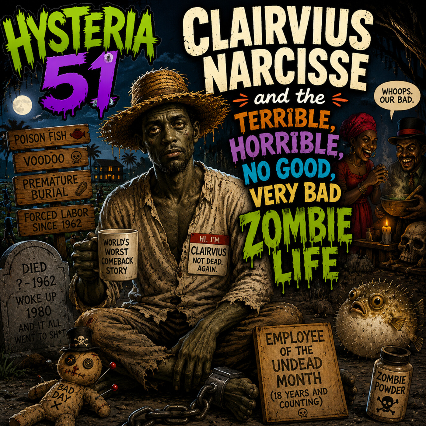 Clairvius Narcisse and the Terrible, Horrible, No Good, Very Bad Zombie Life | 518