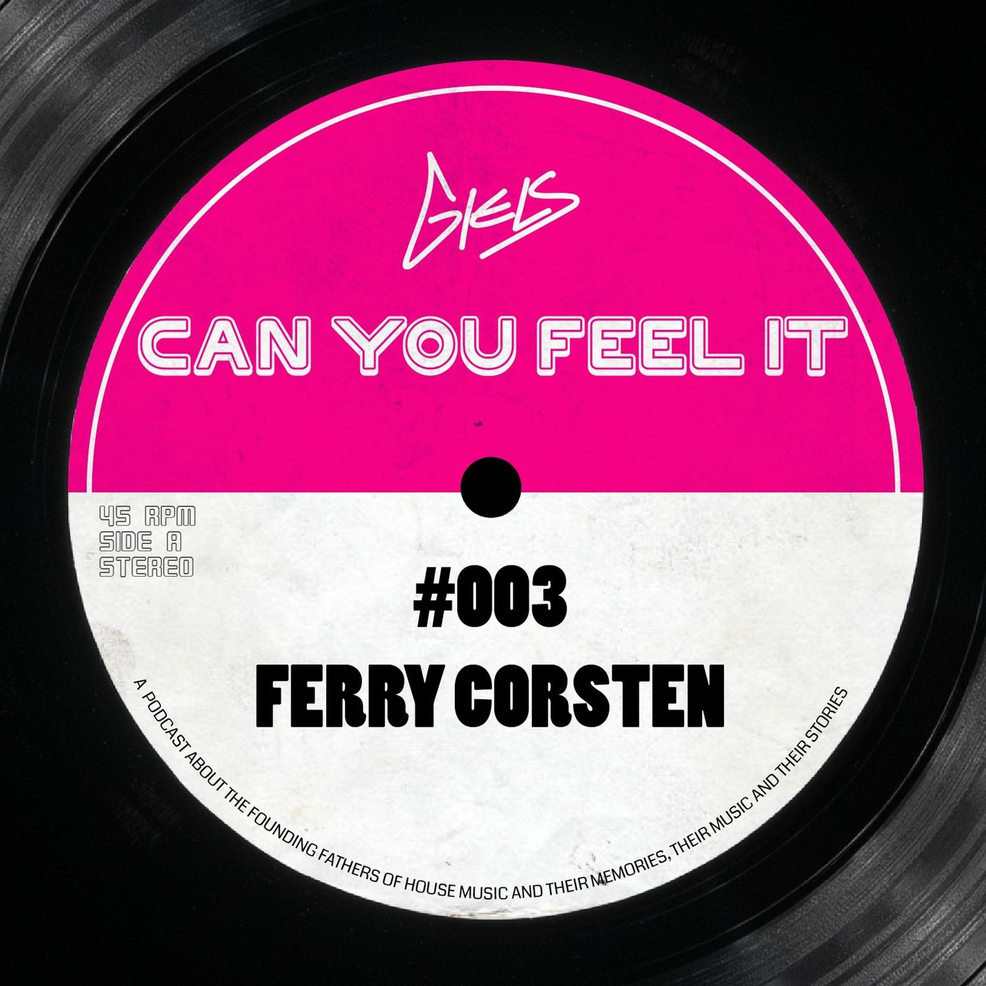 FERRY CORSTEN - Podcast Can You Feel It - The Dutch History of House #003
