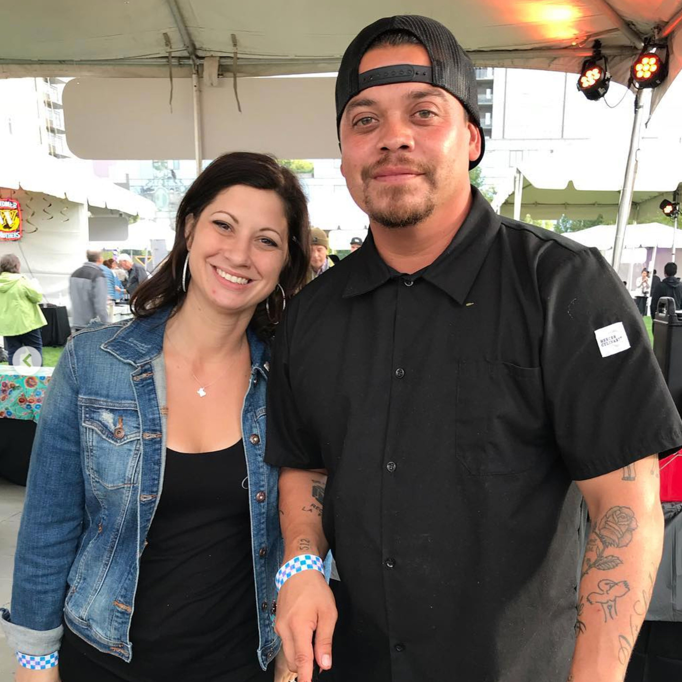 Miguel and Modesty Vidal at Feast Portland