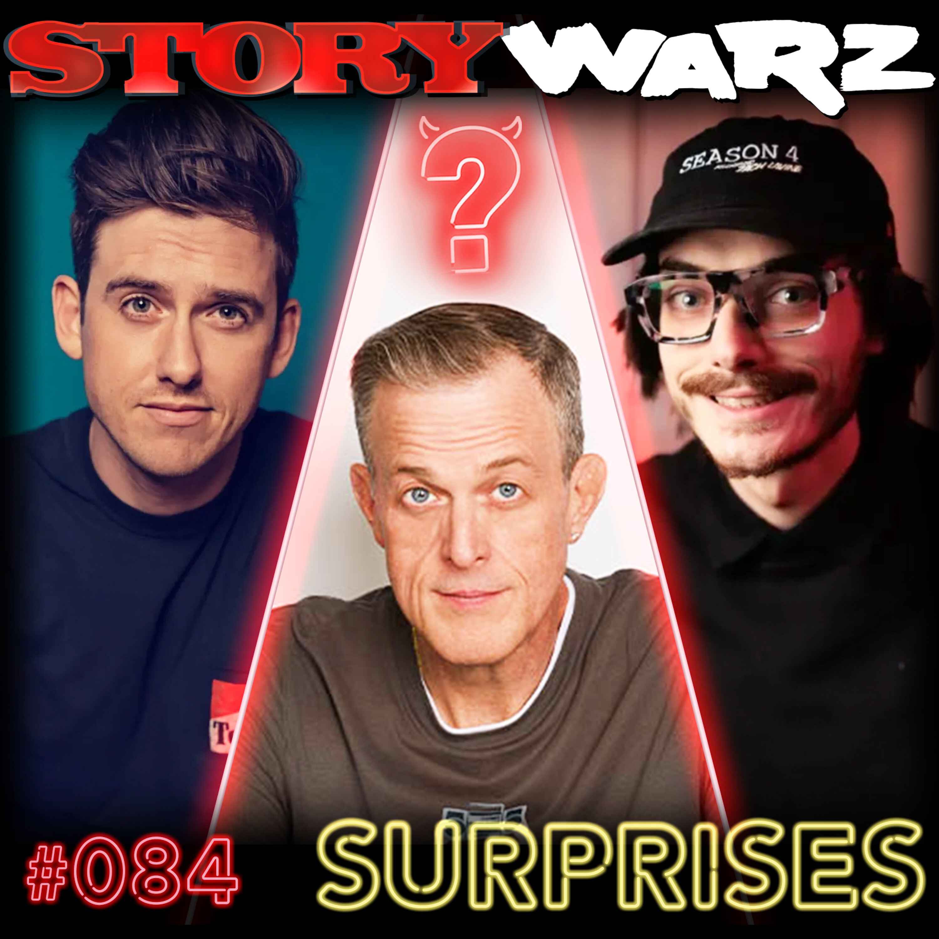084. Billy Gardell, Mike Feeney, Tristan Bowling | Surprises