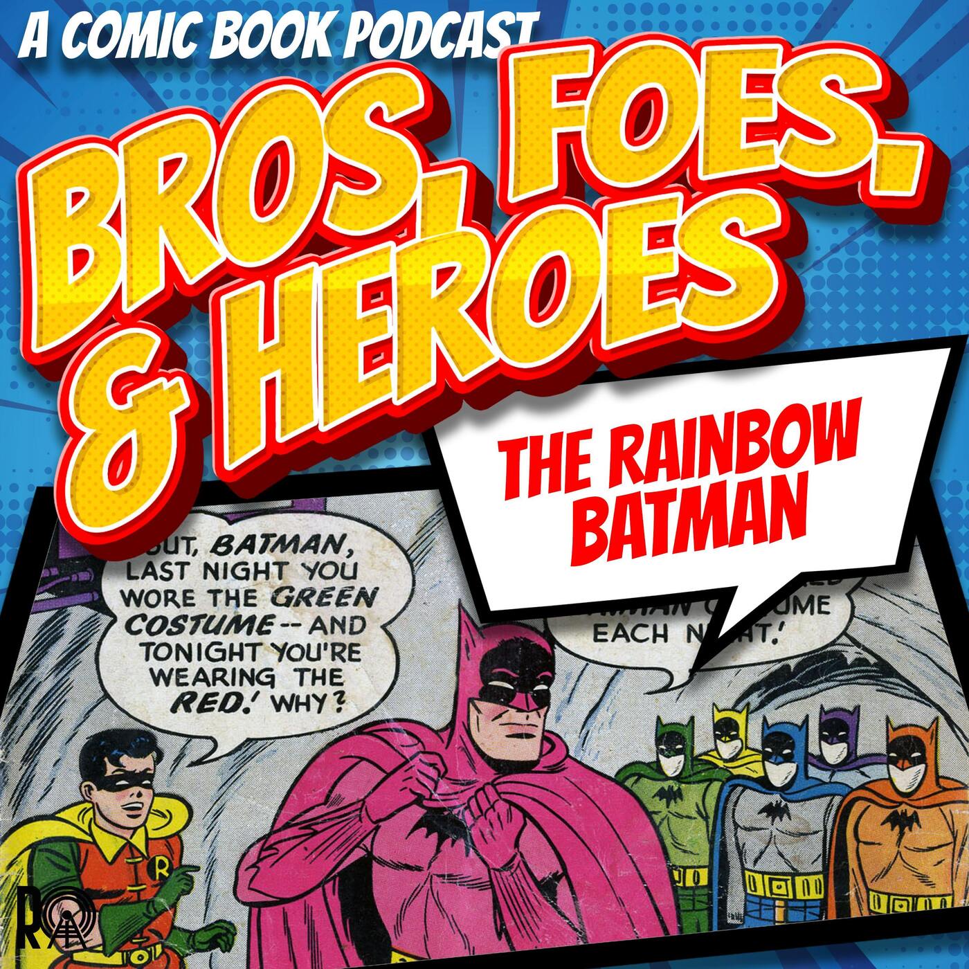 The Rainbow Batman episode artwork