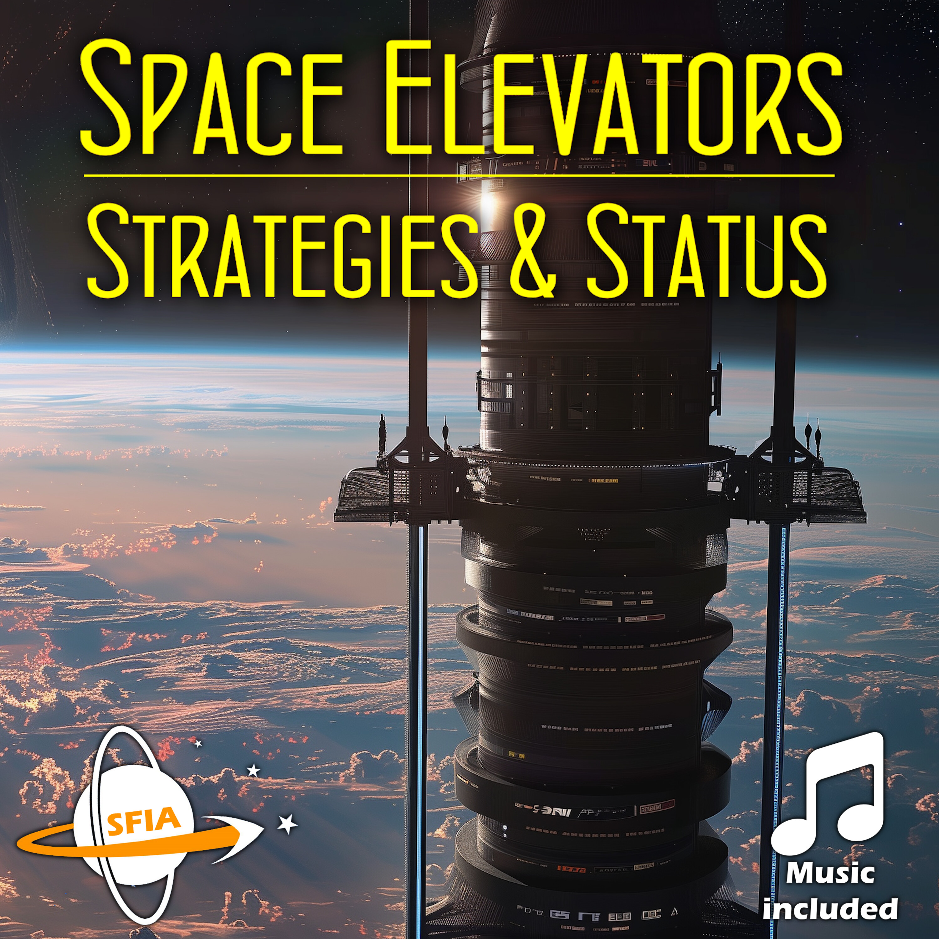 Space Elevators: Strategies & Status  - podcast episode cover