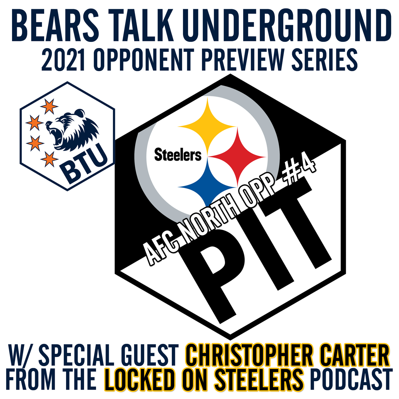 2021 Opponent Preview #11 - Pittsburgh Steelers w/Christopher Carter from the Locked on Steelers podcast episode artwork