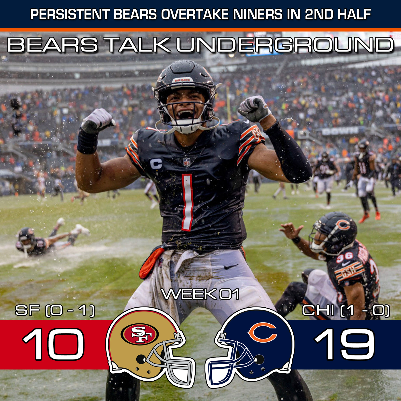 Week One Review - Bears Outlast 49ers, Get 1st Win of Flus Era episode artwork
