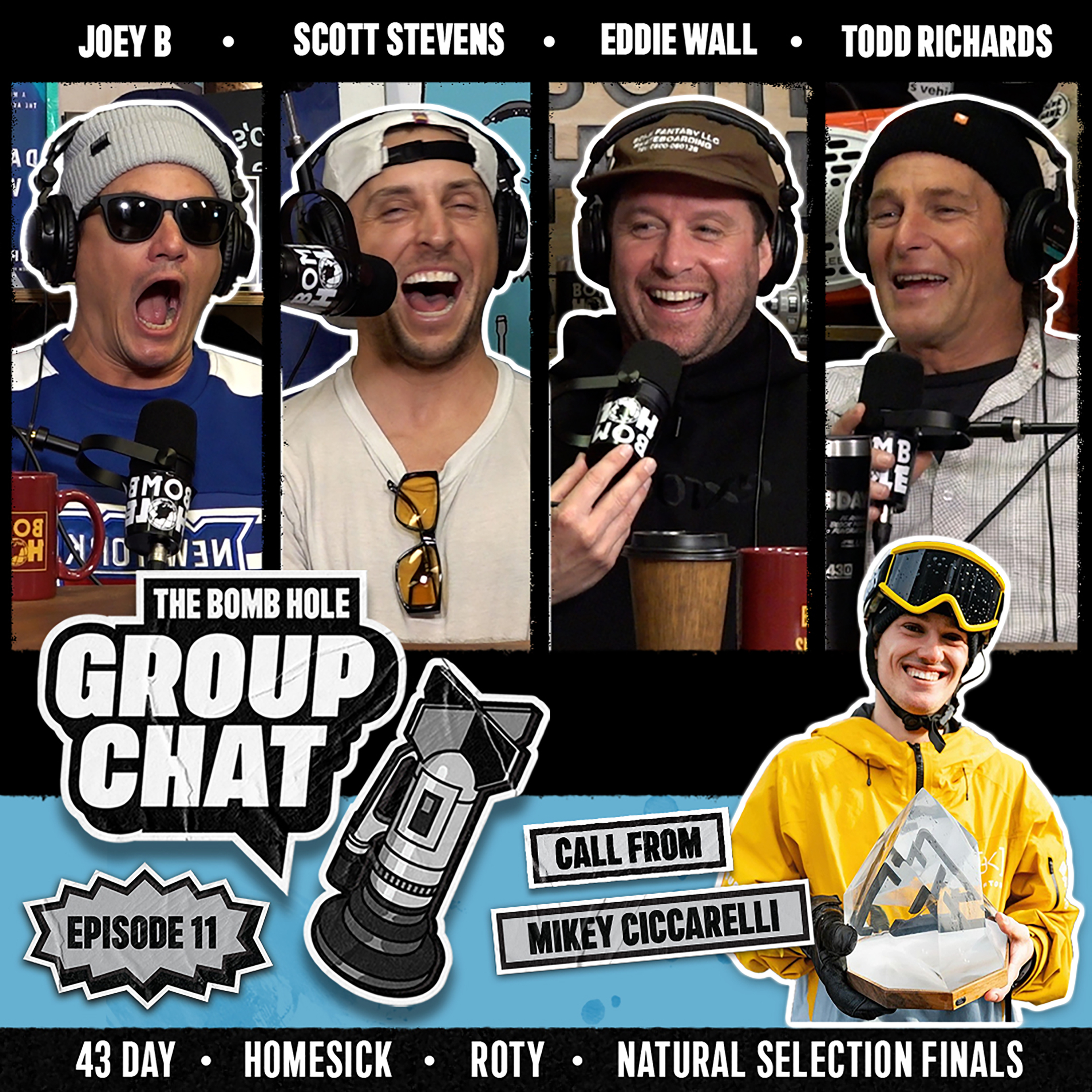 Group Chat #11 with Scotty Stevens, Joey Bauer, Todd Richards & Eddie Wall