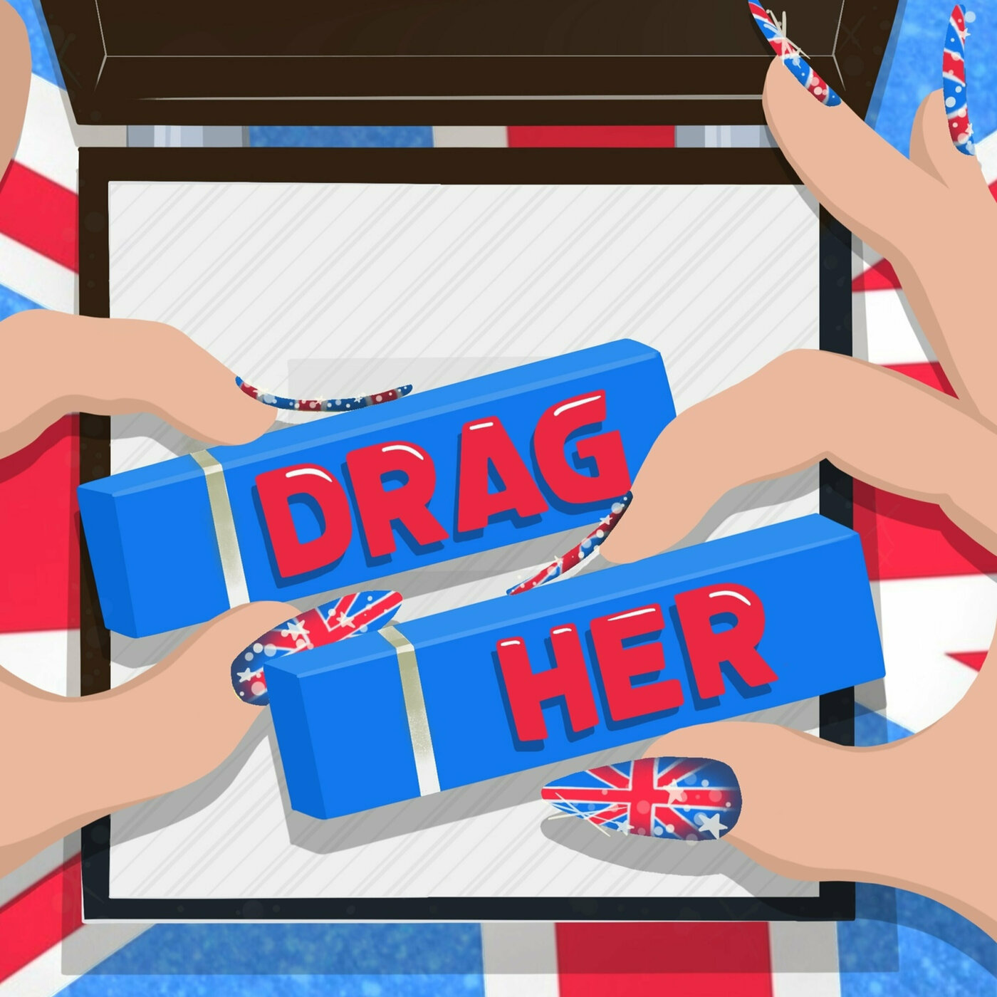 RPDR-UK S2 - Ep 6: Snatch Game (w/ Vinegar Strokes & Mano Agapion)