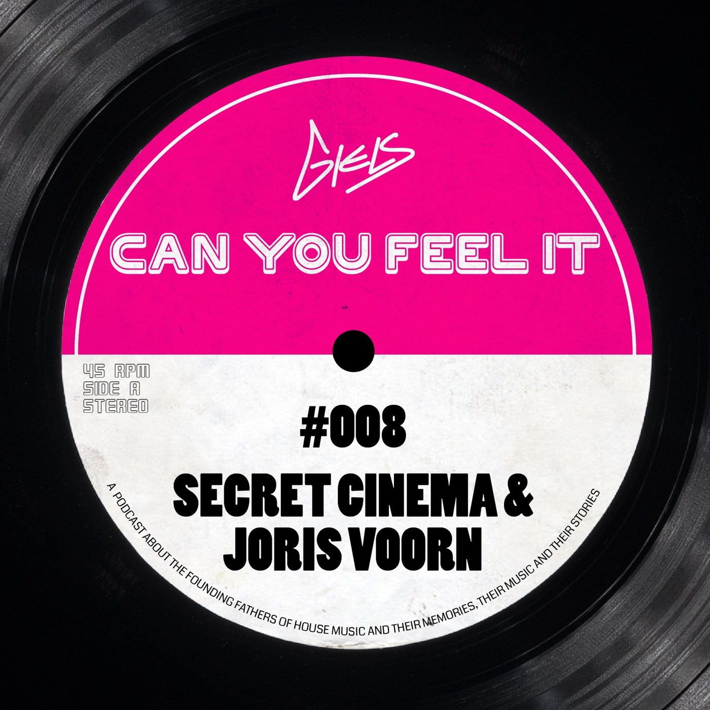 SECRET CINEMA & JORIS VOORN - Podcast Can You Feel It - The Dutch History of House #008