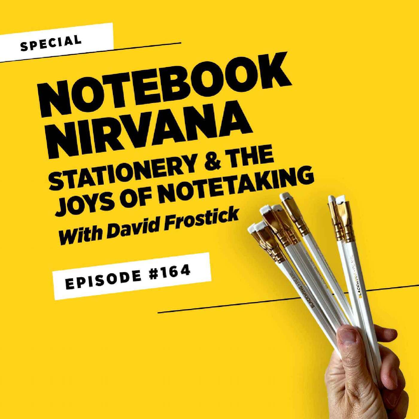 Notebook Nirvana: Stationery and the Joys of Notetaking, with David Frostick Notebook Nirvana: Stationery and the Joys of Notetaking, with David Frostick