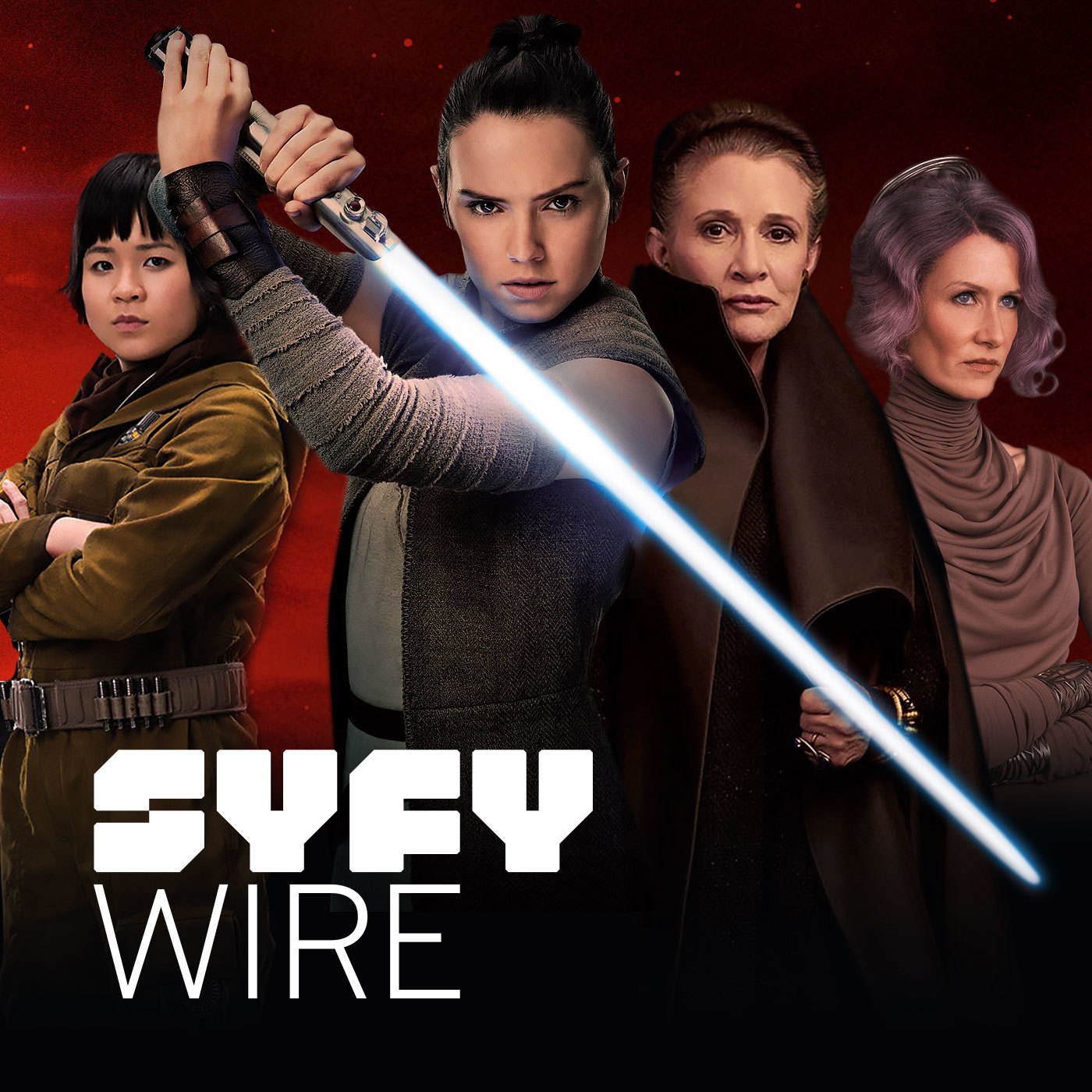 We have very strong feelings about The Last Jedi, aka Forcetiming with Kylo Ren’s manboobs episode artwork