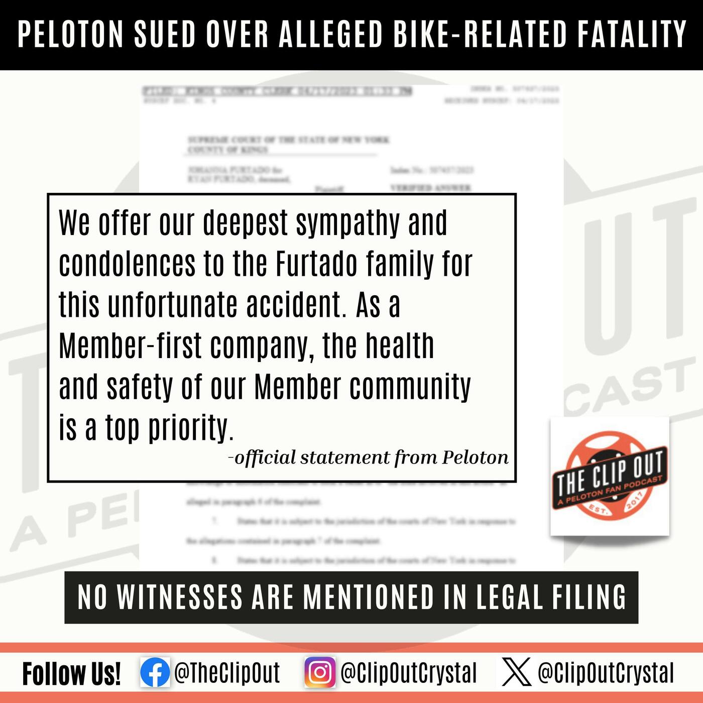 The Clip Out - Peloton Fitness News
