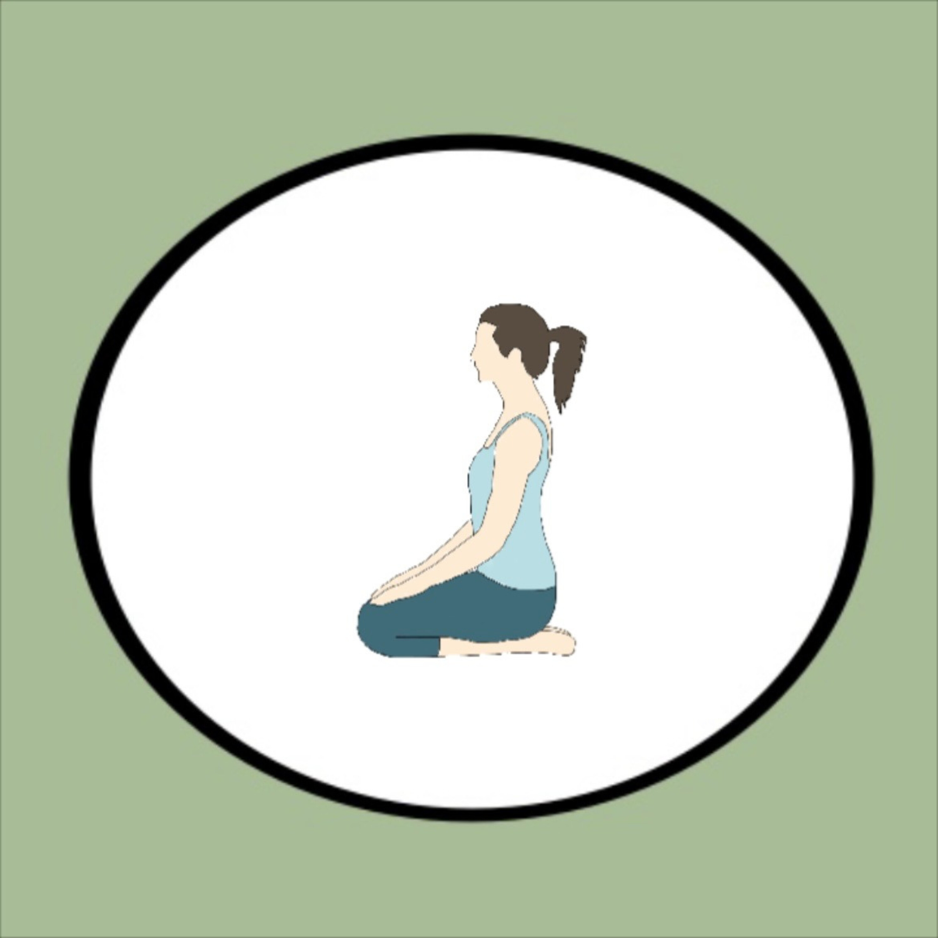 THUNDERBOLT or Vajrasana