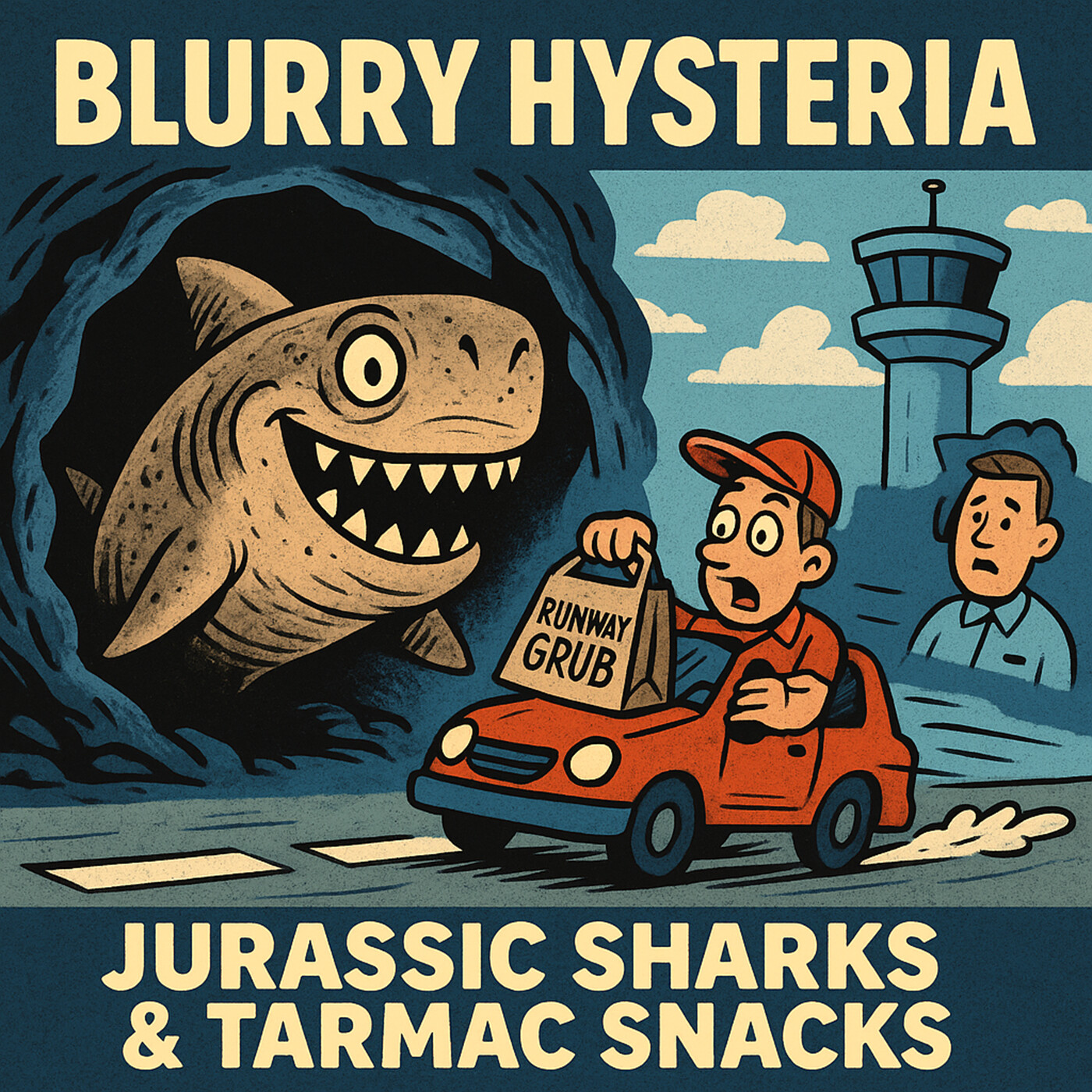 Blurry Hysteria: Jurassic Sharks & Tarmac Snacks | 438 Blurry Hysteria: Jurassic Sharks & Tarmac Snacks | 438