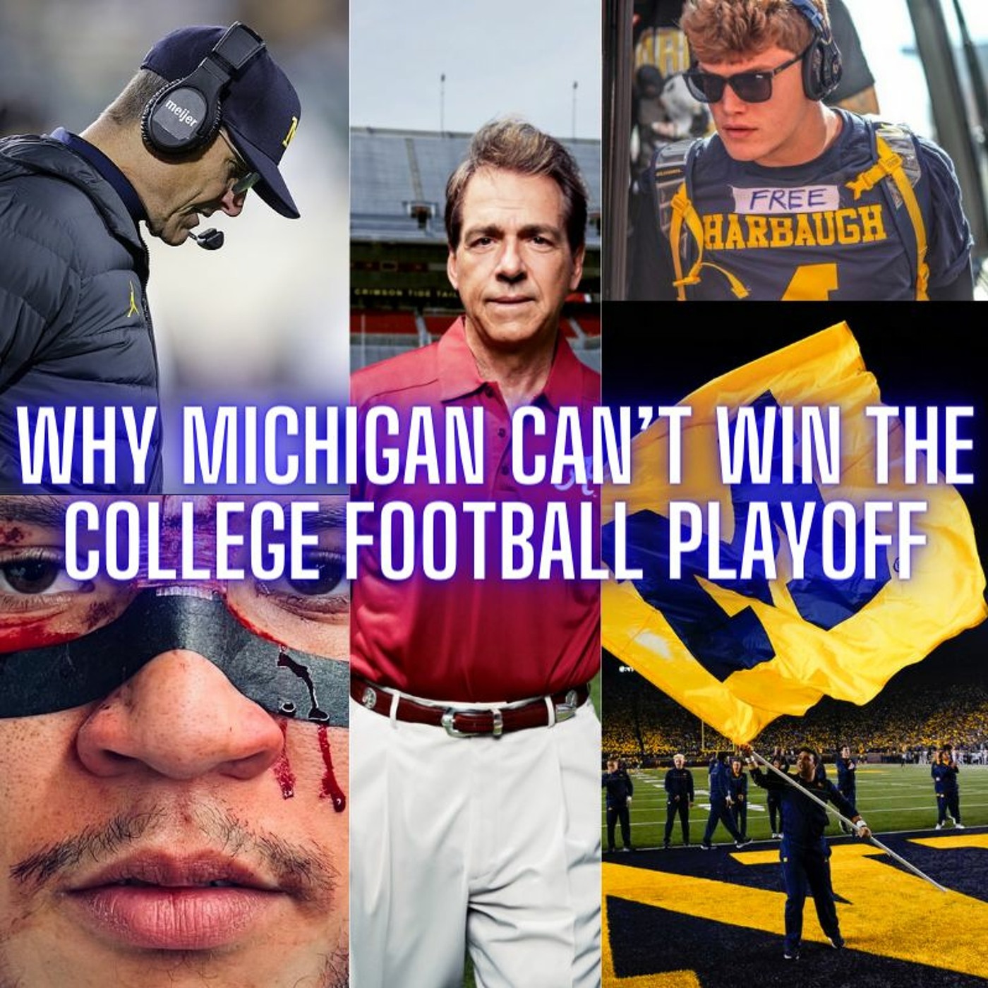 The Monty Show LIVE: Why The Michigan Wolverines Can T Win The College Football Playoff! episode artwork