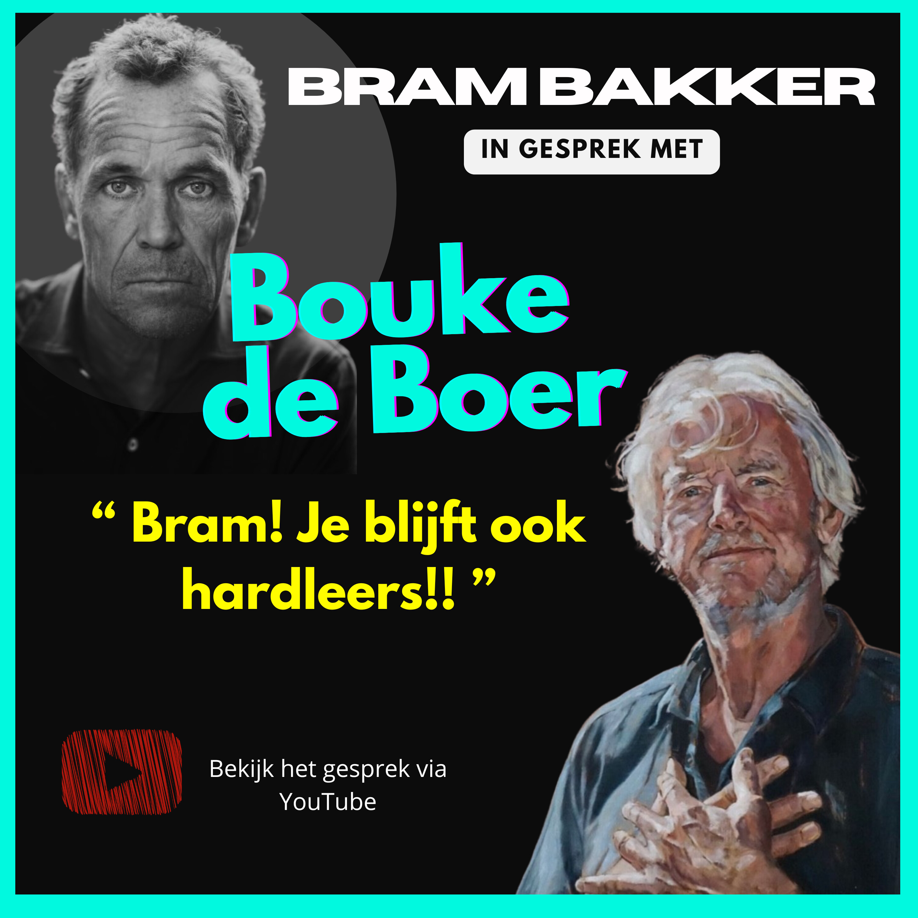 Bram Bakker in gesprek met