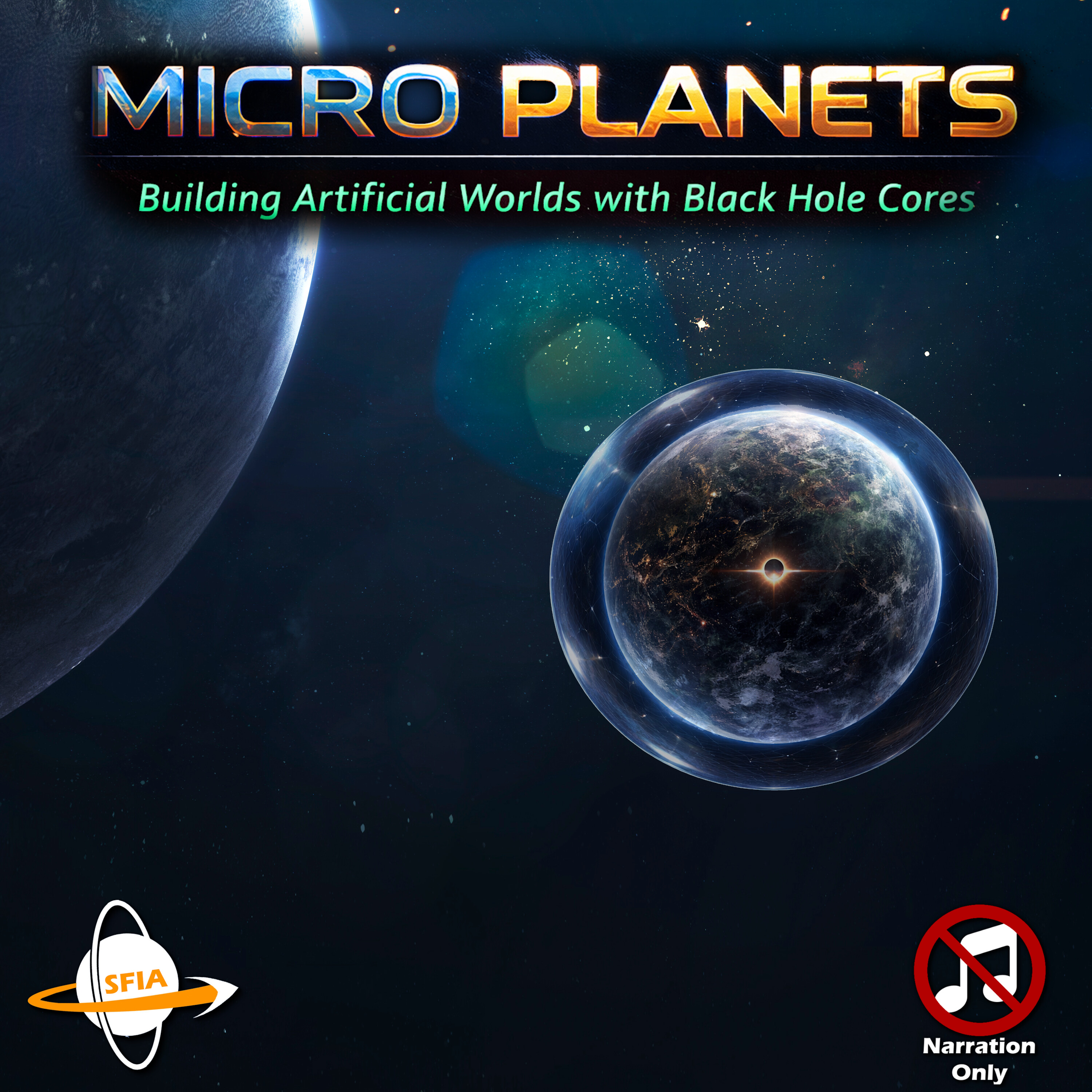 Micro Planets: Building Artificial Worlds with Black Hole Cores (Narration Only)