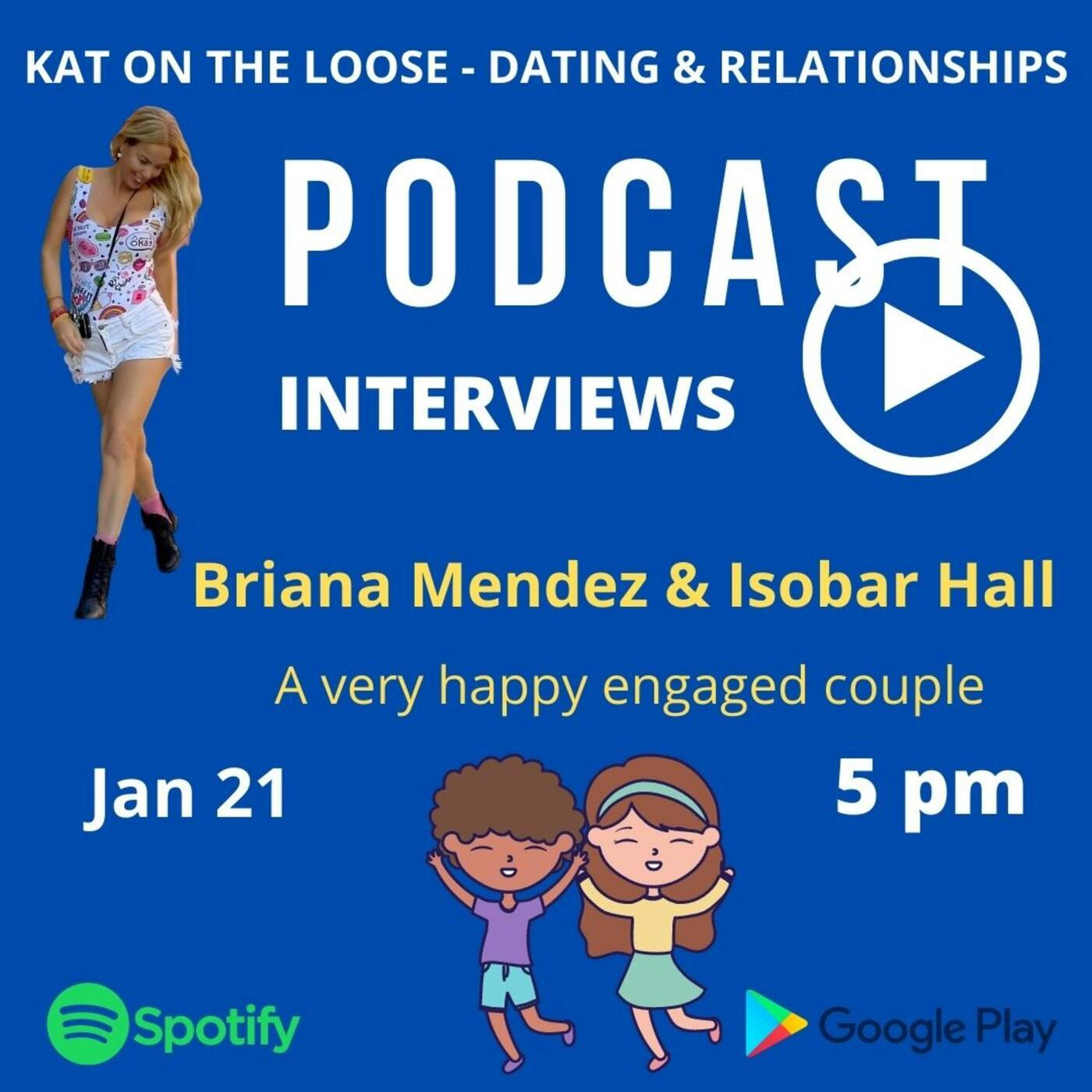 Briana & Isobar - a super happy engaged couple