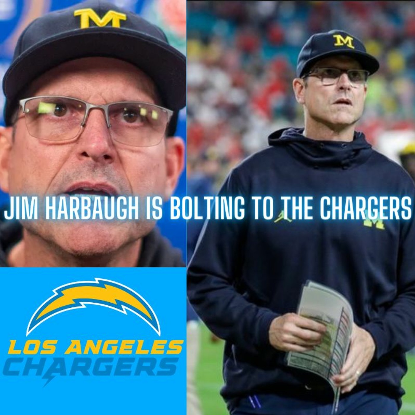 The Monty Show LIVE: Jim Harbaugh & The Los Angeles Chargers! episode artwork