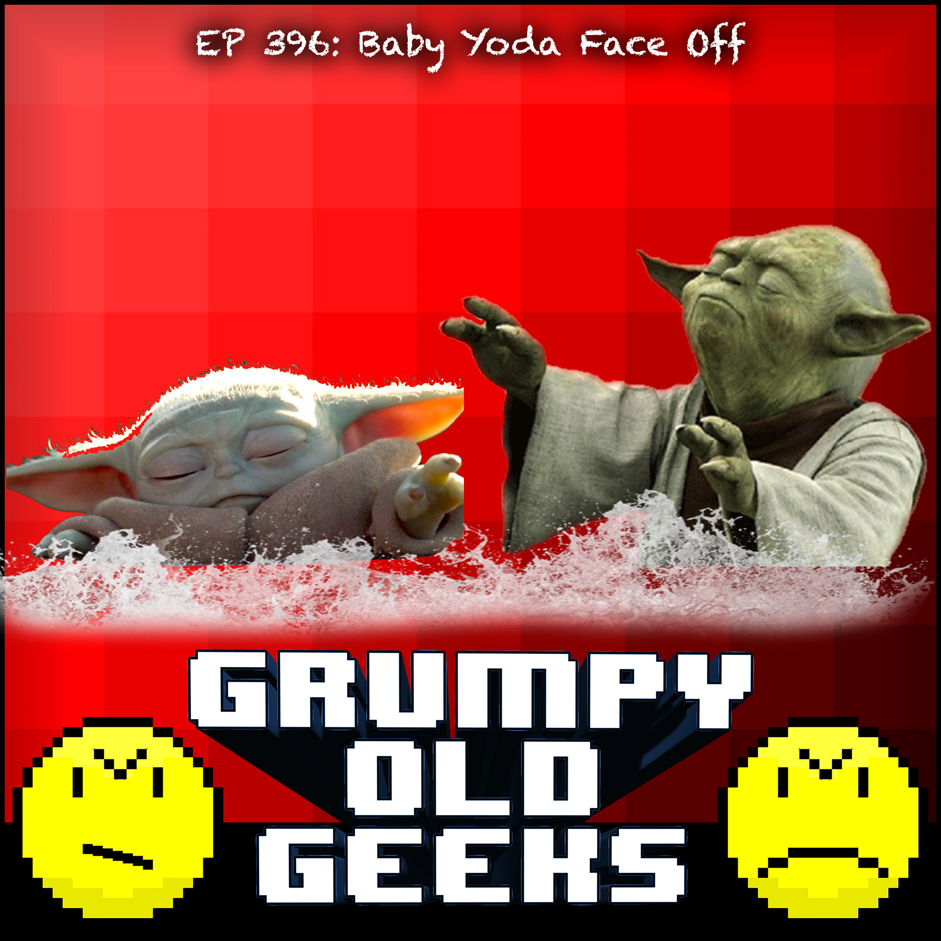 396: Baby Yoda Face Off Image
