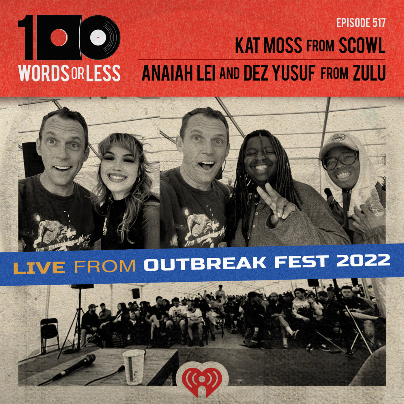 Kat Moss from Scowl & Anaiah Lei/Dez Yusuf from Zulu (live from Outbreak Fest)
