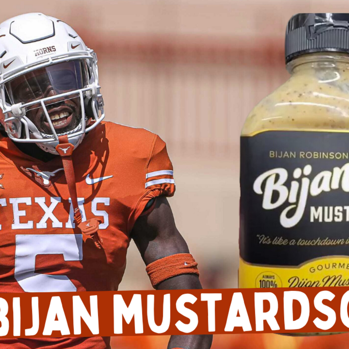 Bijan Robinson's Dijon Mustard NIL Deal episode artwork