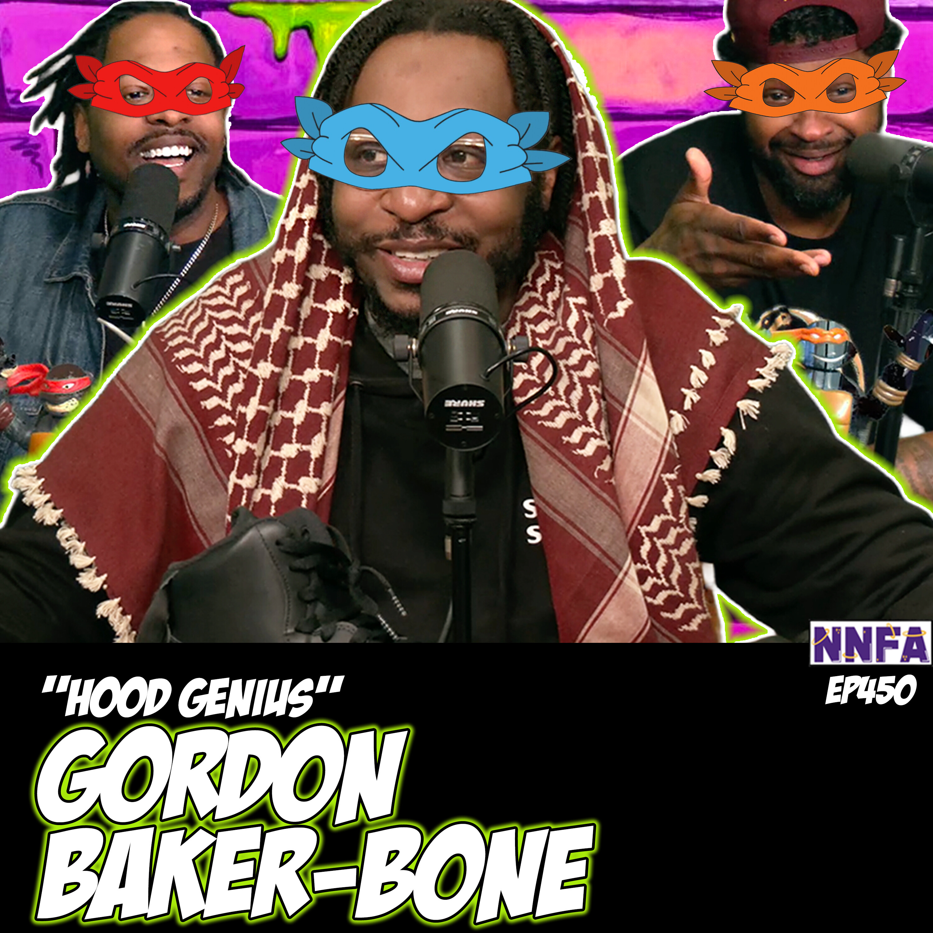 GORDON BAKER-BONE | "HOOD GENIUS" | Derek Gaines & Dave Temple | NNFA #450