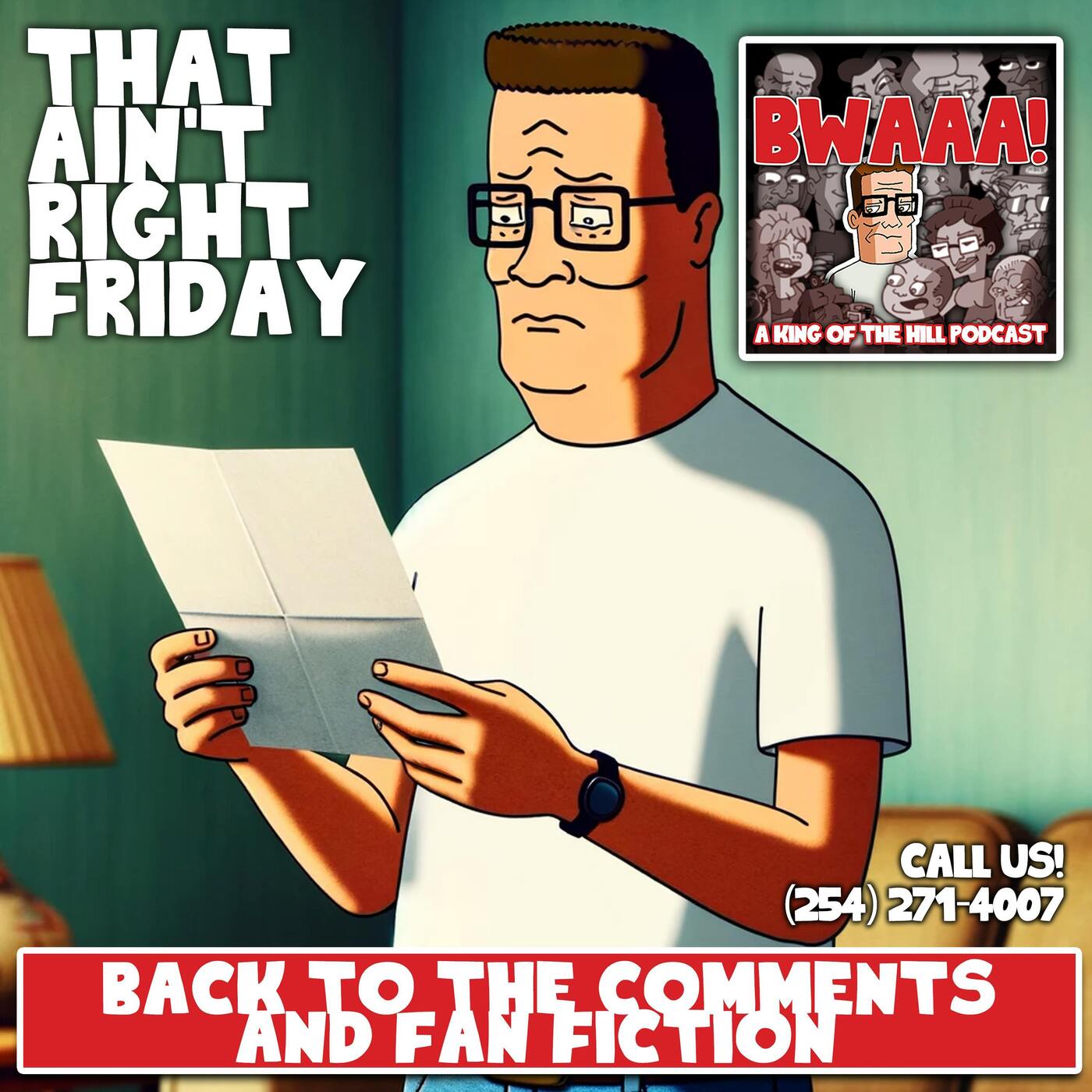 That Ain't Right Friday: Back to the Comments and Fan Fiction