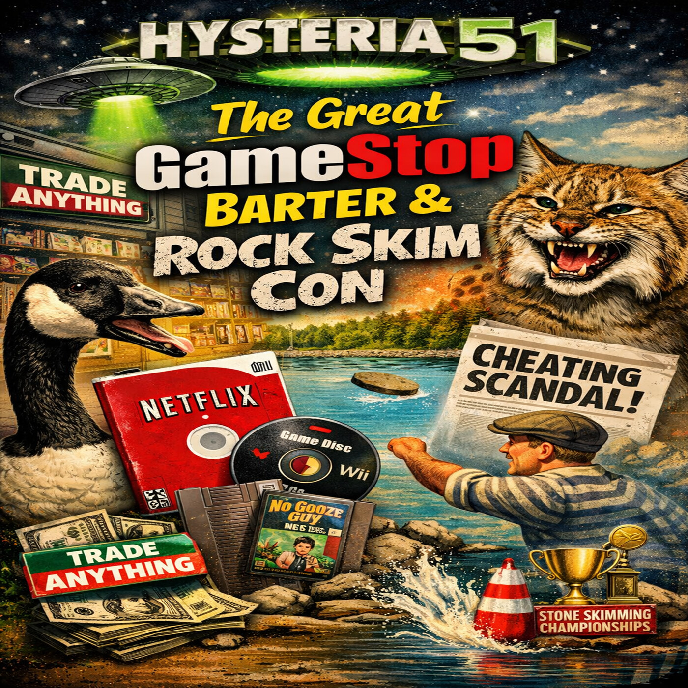 The Great GameStop Barter and Rock Skim Con | 464
