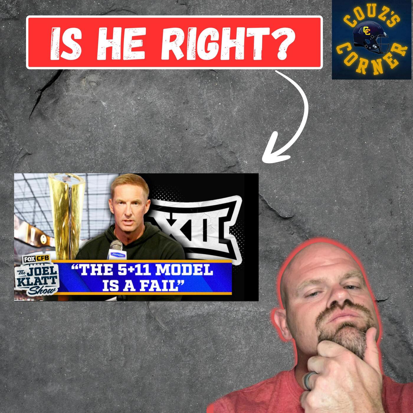 Is the 4-4-2-2-1 Playoff Model Actually the BEST for the Big 12? episode artwork