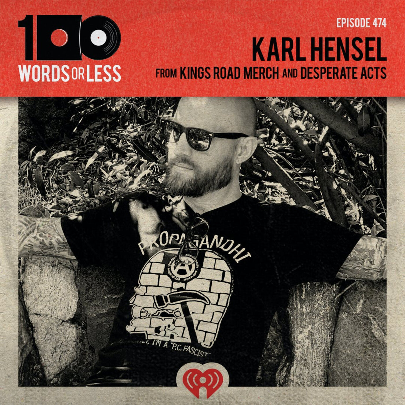 Karl Hensel from Kings Road Merch & Desperate Acts