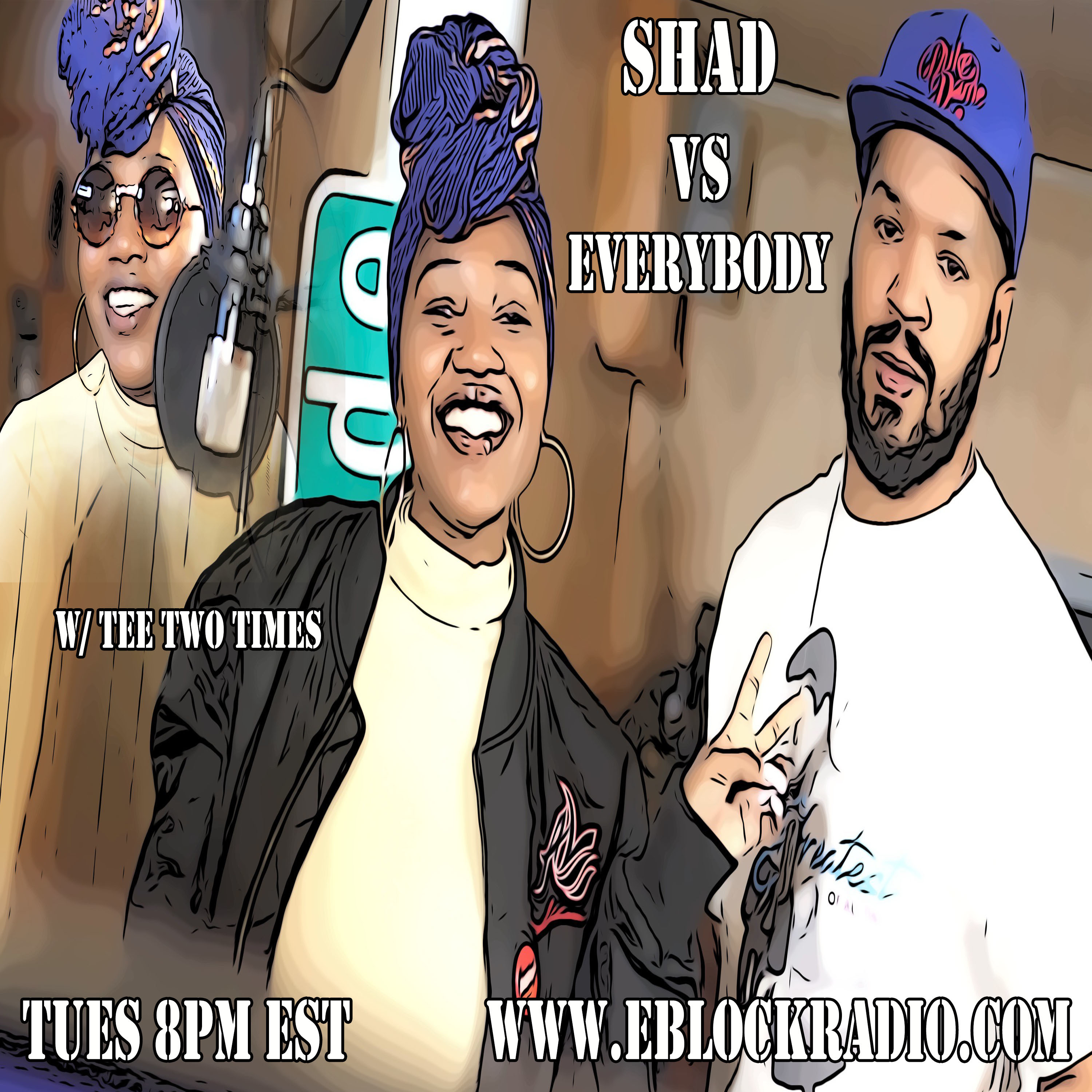 Shad Vs Everybody : Interview w/ Tee Two Times from Hot 107.5 in Detroit episode artwork