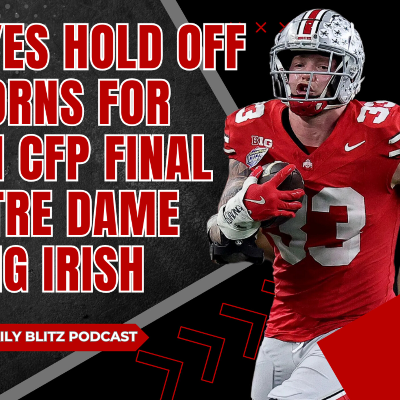 Ohio State Buckeyes Hold Off Texas Longhorns for Spot in CFP Final vs. Notre Dame Fighting Irish