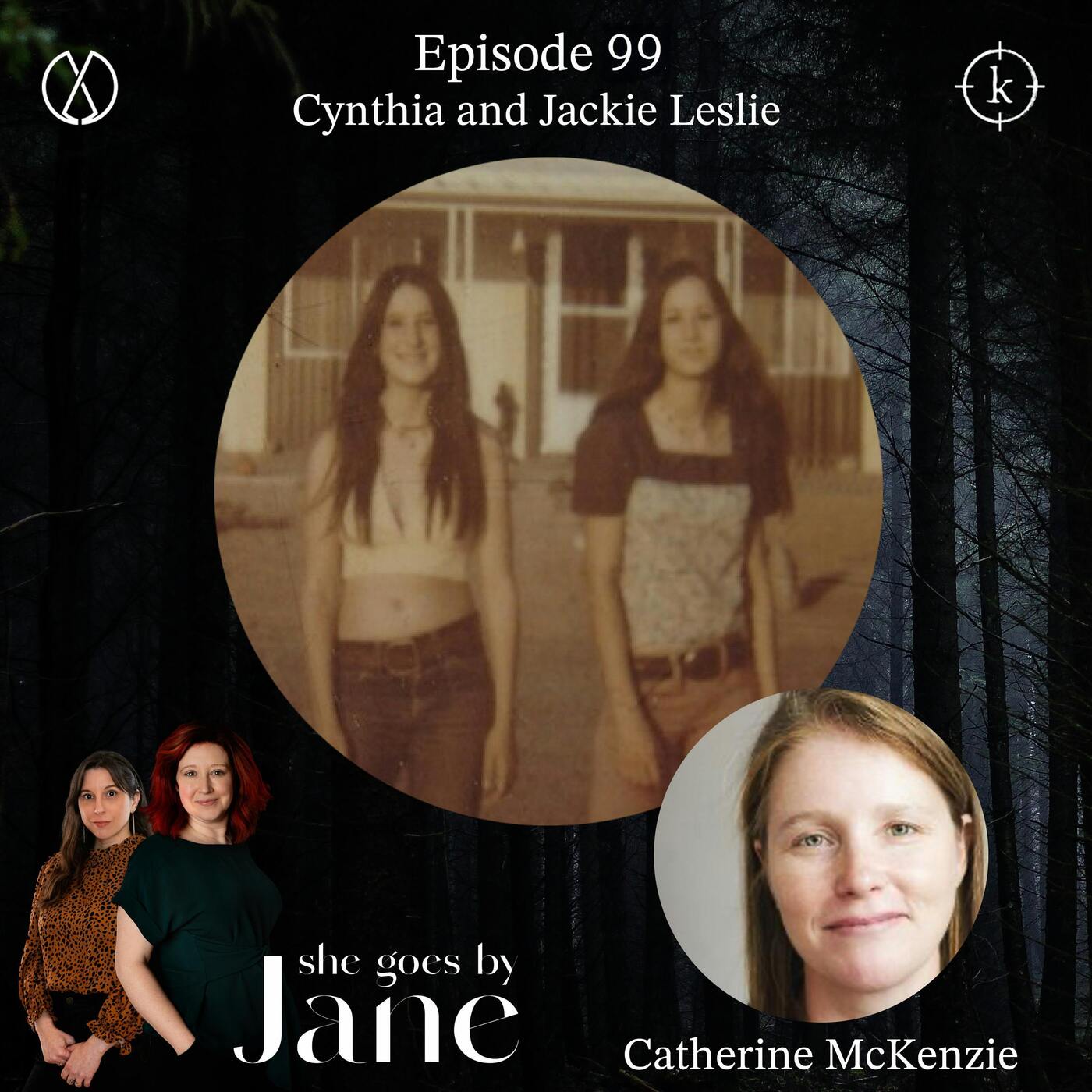 Episode 99: Cynthia and Jackie Leslie with special guest Catherine McKenzie Episode 99: Cynthia and Jackie Leslie with special guest Catherine McKenzie
