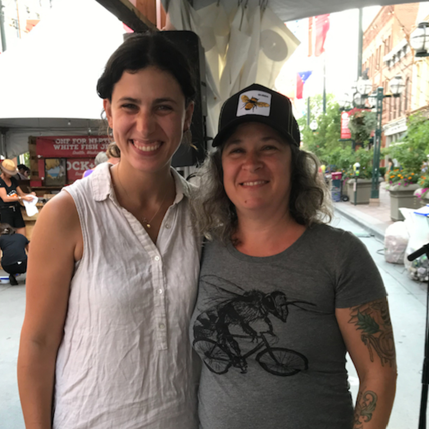 Jennifer Holmes of Hani Honey and Slow Bees at Slow Food Nations 2019