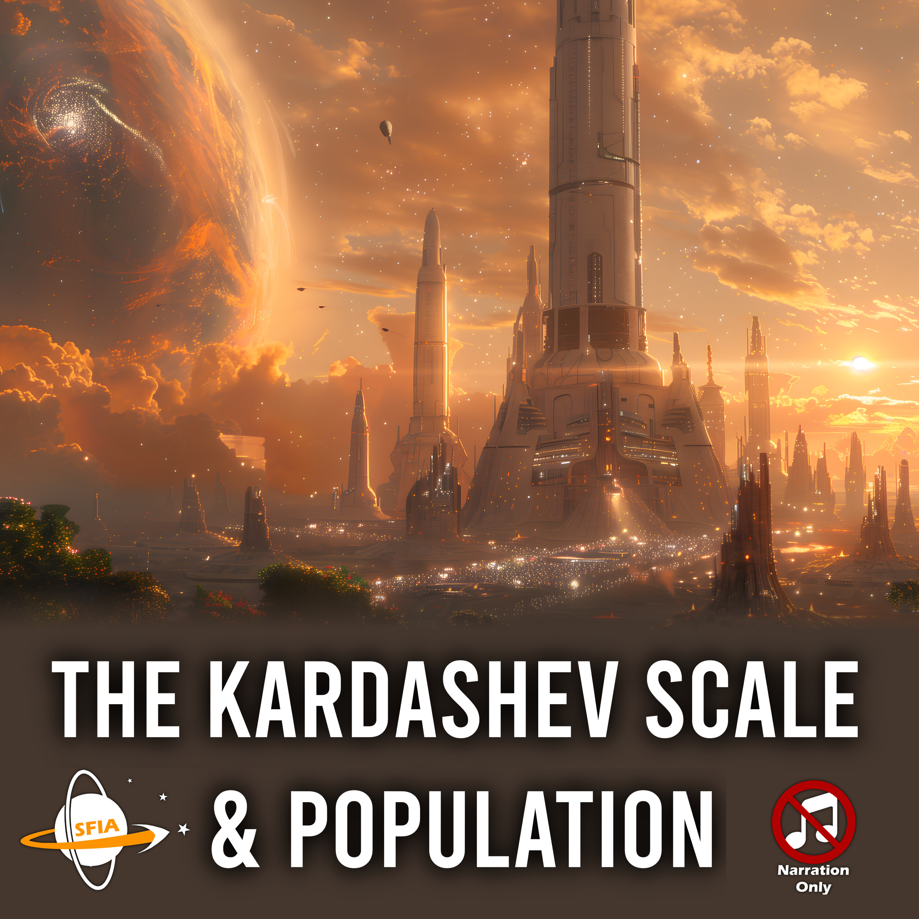 The Kardashev Scale & Population (Narration Only) - podcast episode cover