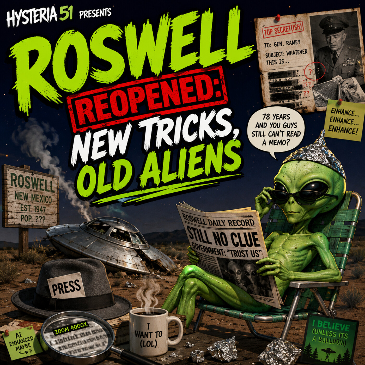 Roswell Reopened: New Tricks, Old Aliens | 506