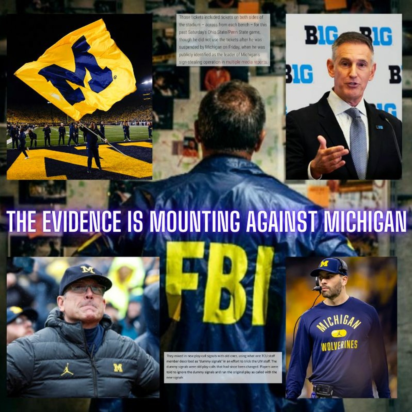 The Monty Show LIVE: Michigan Football Cheating Scandal Evidence Mounts! episode artwork