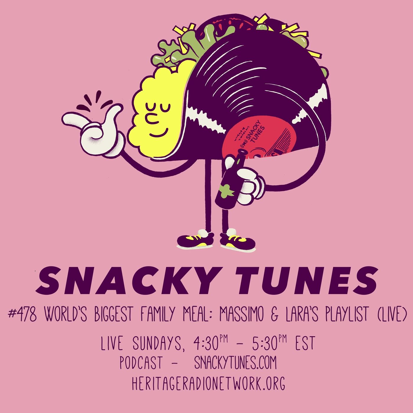 World’s Biggest Family Meal: Massimo & Lara’s Playlist (Live)