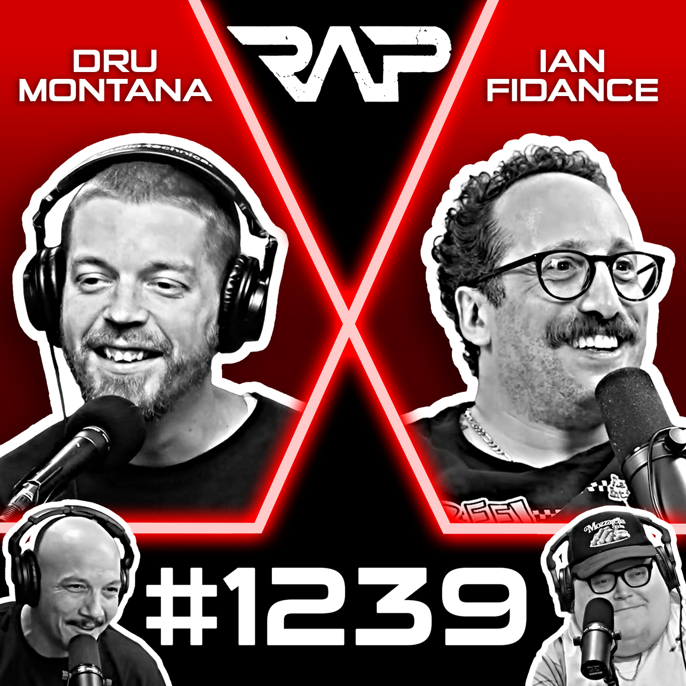 1239. Ian Fidance and Dru Montana episode artwork